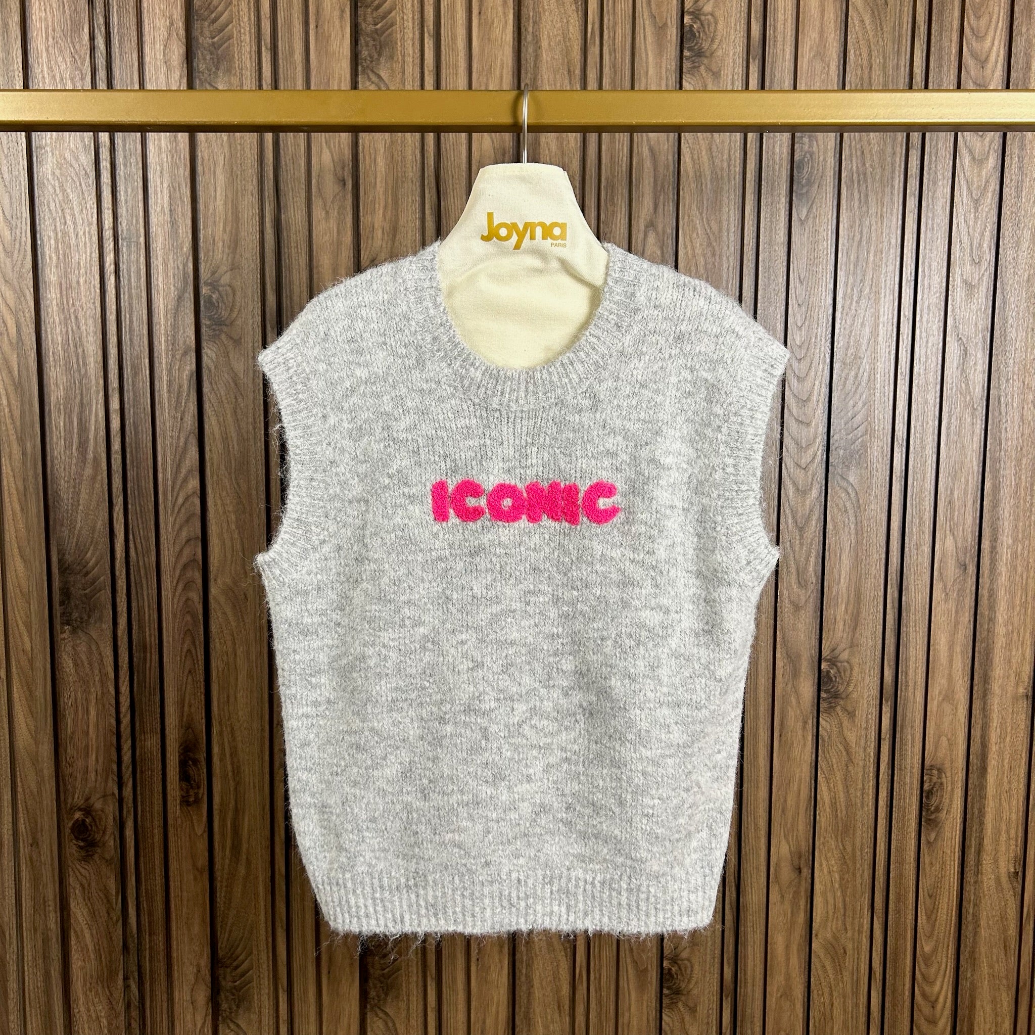 Pull sans manches iconic